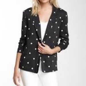 Patterson Kincaid Polka Dot Blazer